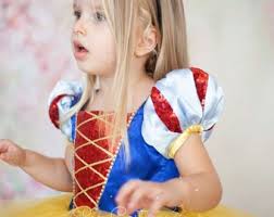 Princess Snow White Dress, First Birthday Dress