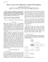 The conversation is relayed between the two by a specially trained virginia relay communication assistant (ca). Pdf Kiara An Open Source Sip System To Support Deaf Telephony Long Yi And William Tucker Academia Edu