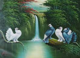 Berikut ini 5 contoh gambar lukisan pemandangan alam yang indah sebagai referensi dalam melukis pemandangan, langsung aja yuk lihat contohnya dibawah ini. Jual Lukisan Burung Lukisan Pemandangan Alam Lukisan Antik Lukisan Indah Di Lapak Budi Dewi Painting Bukalapak