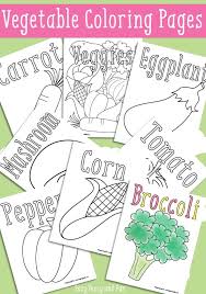 Coloring pages for kids fruits and vegetables coloring pages. Vegetables Coloring Pages Free Printable Easy Peasy And Fun