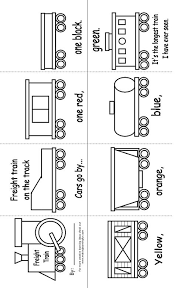 Template Printing Train Crafts Train Template Preschool