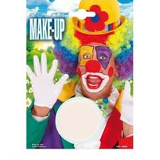 Clown Make Up Wasserfest Schminke Weiss Clownschminke Clownsgesicht Schminken Eur 5 89 Picclick De