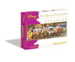 Founded in 1987, ceaco puzzles has remained true to their mission: Snow White 1000 Pieces Panorama Puzzle Clementoni