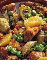 Tajine D Agneau Aux Artichauts Et Feves Pour 4 Personnes Recettes Elle A Table Recette Tajine Agneau Recette Tajine Agneau Recette Tajine
