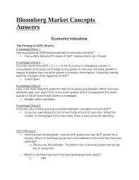 risposte bloomberg market concepts bmc docsity