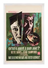 What Ever Happened to Baby Jane? | Linen-Backed Belgian Film Poster