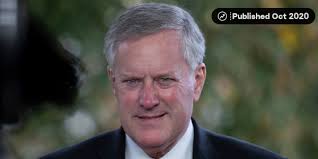 Mark Meadows: "We're Not Going To Control The Pandemic"