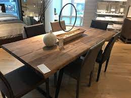 Yukon Dining Table From Crate Barrel Crate Barrel Living Room Dining Table In Kitchen Rustic Dining Room