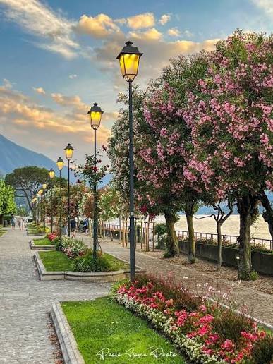 Il lungolago di Bellagio #PaoloBoscaPhoto #LakeComo #LagoDiComo #Bellagio