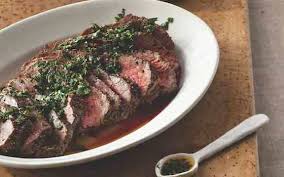 About 4 teaspoons of dry steak rub. Tri Tip Roast With Chimichurri Sauce