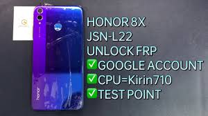Honor 8x frp unlock umt. Honor 8x Jsn L22 Unlock Frp By Hw Tool For Gsm