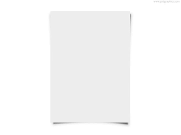 Blank White Paper Psdgraphics Background Paper Free Transparent Paper Old Paper Background