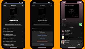 These involve — a background image, the spotify logo and the playlist name written using the circular std font. Annotation Lets Spotify Users Add Descriptions Custom Cover Art To Music Playlists
