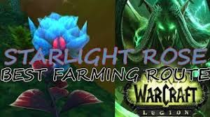 Read ahead to find the most efficient farming path, as well as all starsilver locations in genshin impact. Wow Legion Best Starlight Rose Farm Route Most Expensive Herb Youtube