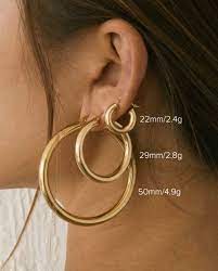 Maybe you would like to learn more about one of these? 22mm 29mm 50mm Huggie Earrings Thick Gold Filled Brass Hoop Earrings Big Large Metal Smooth Earring Ladies Minimalist Jewelry Hoop Earrings Aliexpress