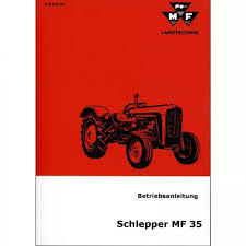 The paint changed to red and grey in late 1957 but the ferguson decals. Massey Ferguson Mf 35 Schlepper 3 Zylinder Traktor Betriebsanleitung