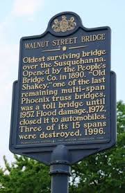 Walnut Street Bridge Truss Bridge Bridge Harrisburg