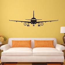 Airplane window decals city view (peel and stick) includes 3 airplane windows each measuring 14h x 10w admire this beautiful scene from your very own airplane window view items consist of 3 full color airplane porthole windows as shown in the photo. Fashion Airplane Aircraft Wall Stickers Kitchen Decals Home Kids Bedroom Diy Wall Decals Buy At A Low Prices On Joom E Commerce Platform