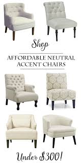 Neutral Does Not Have To Be Boring A Neutral Accent Chair Is Perfect For Any Room And Any Style Decor By Choos Mid Century Modern Living Room Decor Furniture