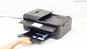 Airprint and google cloud compatible, black, works with alexa. Loading Paper For Installation Tr8500 Series Youtube
