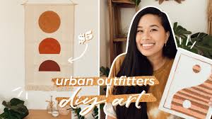 Urban outfitters fans rejoice at being able to finally shop for more than just clothes. Urban Outfitters Inspired Diy Home Decor Sunset Wall Ikea Hack Hanging Embroidered Canvas Youtube