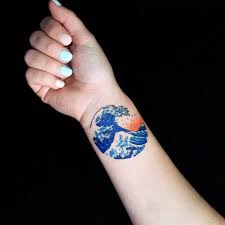 Tattoo by eduardo de souza; 90 Remarkable Wave Tattoo Designs The Best Depiction Of The Ocean