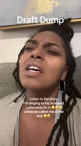 Yall asked@Me@To sing and here it is. Don’t judge me too harshly. I’m just  trying to spread a love message to the world. Husband, please knock