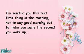 Cute words of love are the best way to put a soothing smile on your girlfriend's face and more love in her heart. Sweet Good Morning Text Messages For Him Teal Smiles