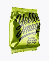 Free paper bag mockups psd. Metallic Snack Package Mockup Half Side View In Bag Sack Mockups On Yellow Images Object Mockups Mockup Free Psd Mockup Mockup Free Download