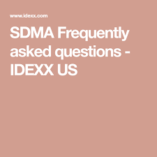 Sdma Frequently Asked Questions Idexx Us This Or That Questions