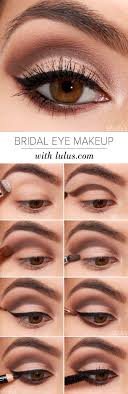 Lulu S How To Bridal Eye Makeup Tutorial Lulus Com Fashion Blog 5wii Brown Eye Makeup Tutorial Eye Makeup Bridal Eye Makeup