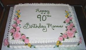 Birthday Cake Design For Mother Mary Cake Designs For 90th Birthday This 90th Is A Favorite Of Many People A Simple Yellow But Birthday Cake For Mom 90th Birthday Cakes Birthday Cake Decorating