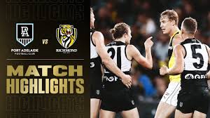 Development of port adelaide and the trams that served it. Port Adelaide V Richmond Highlights First Preliminary Final 2020 Afl Youtube