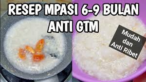 Resep mpasi sederhana menu lengkap untuk bayi 9 bulan anti gtm. Resep Mpasi 6 9 Bulan Mpasi Anti Gtm Praktis Banget Youtube