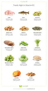Top 13 Foods High In Vitamin B1 Vitamin B Known As