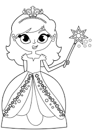 Dibujos De Princesas Para Colorear