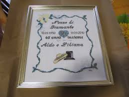 Sono io che ho messo nel tuo cuore l'amore per lei. Quadro 60 Anni Matrimonio Dall Album Di Cris09