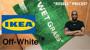 Ikea X Virgil Abloh Markerad Collection Wet Grass Rug Temporary Clock Youtube