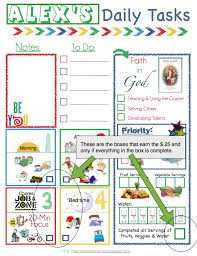 Free Download Of Lds Daily Task Chart For Kids Has One For