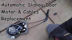 I know i can order a new 8501608011 left driver power sliding door linkage (power cable assembly) and i have seen a number of pretty good youtube videos on how to replace the bad one. Toyota Sienna Driver S Side Automatic Sliding Door Mechanism Replacement Youtube