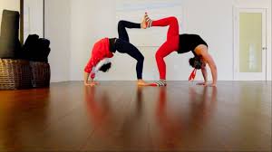 One Legged Upward Facing Bow Eka Pada Urdhva Dhanurasana Yoga Poses For Men Yoga Poses Partner Yoga