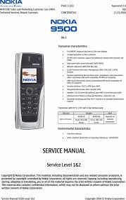 Nokia 9500 Ra 2 Service Manual 1,2