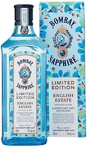 Bombay sapphire distilled london dry gin 1 liter. Bombay Sapphire Gin English Estate Limited Edition 1 X 0 7 L Amazon De