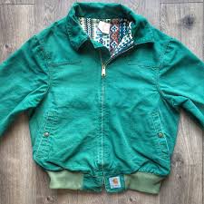 Vintage Carhartt Aztec Santa Fe Jacket Jackets Carhartt Canvas Jacket