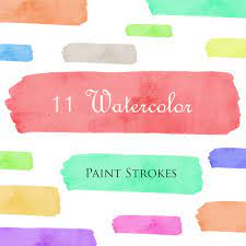 Brush Stroke Png Clipart Paint Stroke Png Clip Art Paint Brush Strokes Png Clipart Commercial Use Watercolor Clipart Label Clipart Paint Strokes Clip Art Brush Stroke Png