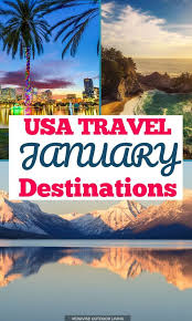 Escape To The Tropics Or Ski Your Heart Out In One Of The Stunning January Us Travel Destinations In 2020 Travel Usa Us Travel Destinations Usa Travel Destinations