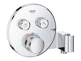 Grohe safestop plus optional temperature limiter at 43°c included; Grohtherm Smartcontrol 29120000 Shower Mixer Grohtherm Smartcontrol Collection By Grohe