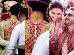 Deepika Padukone Rk Tattoo Reappears At Isha Ambani Wedding Deepika Padukone Style Stylish Sarees Indian Designer Outfits