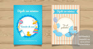 Maybe you would like to learn more about one of these? Digalo Con Mimicas Juegos Para Baby Shower Para Imprimir Juegos De Baby Shower