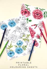 This page is a list of parity issues between bedrock and java editions. Free Floral Printable Colouring Sheets Gathering Beauty